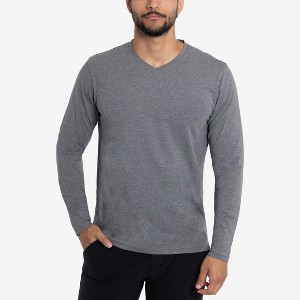 X RAY Men's V-Neck & Henley Long Sleeve T-Shirt - 1 of 4