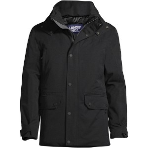 Lands' End Men's Expedition Down Waterproof Winter Jacket - 1 of 4