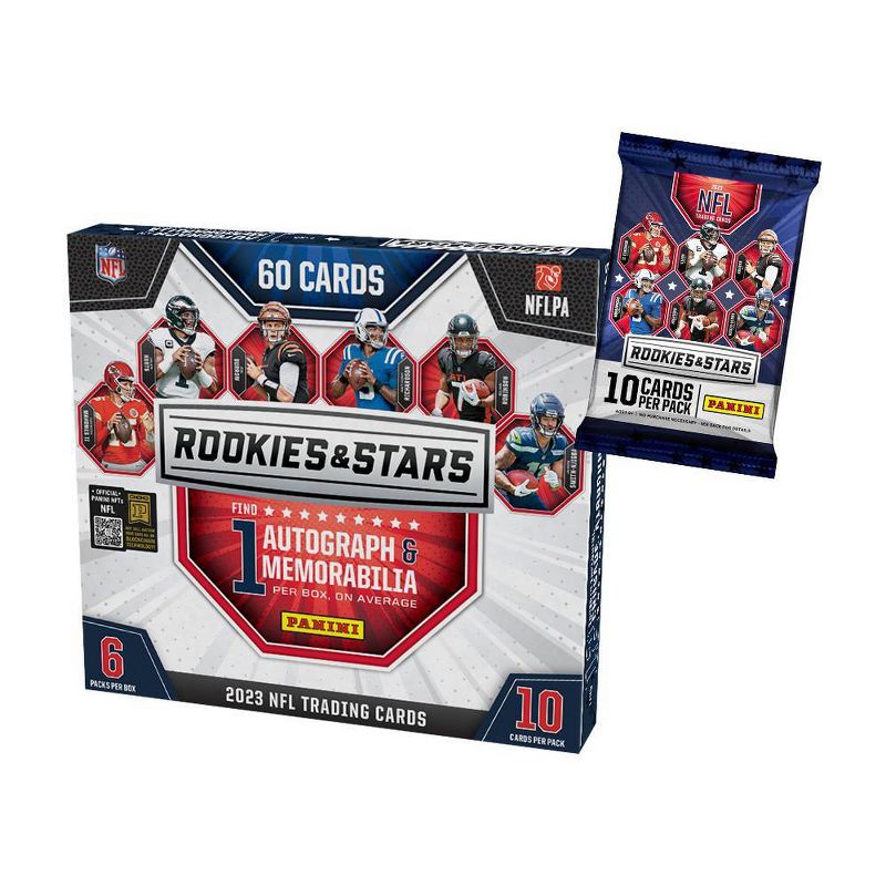 2023 Panini NFL Rookies and Stars Football Trading Card Mega Box, 2 of 4