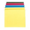 Smead Hanging Pocket with Full-Height Gusset, 3-1/2" Expansion, Letter Size, Assorted Colors, 4 per Pack (64291) - 3 of 4
