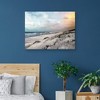 Masterpiece Art Gallery 30"x40" Quiet Moment by Studio Arts Canvas Art Print: Modern Style, Ocean & Landscape Scene - 2 of 4