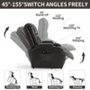 PAGED Power Lift Recliner Chair, Massage Chair with Lumbar Heating, Cup Holder and USB Port, Accent Chair for Bedroom, Living Room Furniture - 2 of 4