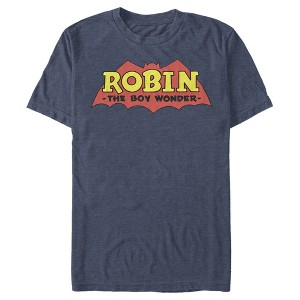 Men's Batman Logo Robin Boy Wonder T-Shirt - 1 of 3