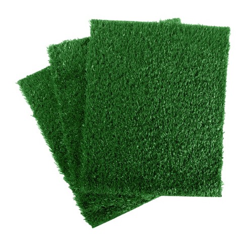 Dog Grass Pad With Tray, Artificial Grass Mats Washable Grass Pee Pads For  Dogs, Pet Toilet Potty Tray For Puppy & Small Pet, Dogs Turf Potty Training