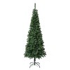 National Tree Company 7.5' Unlit Linden Spruce Slim Artificial Christmas Tree with 948 Tips - 2 of 3