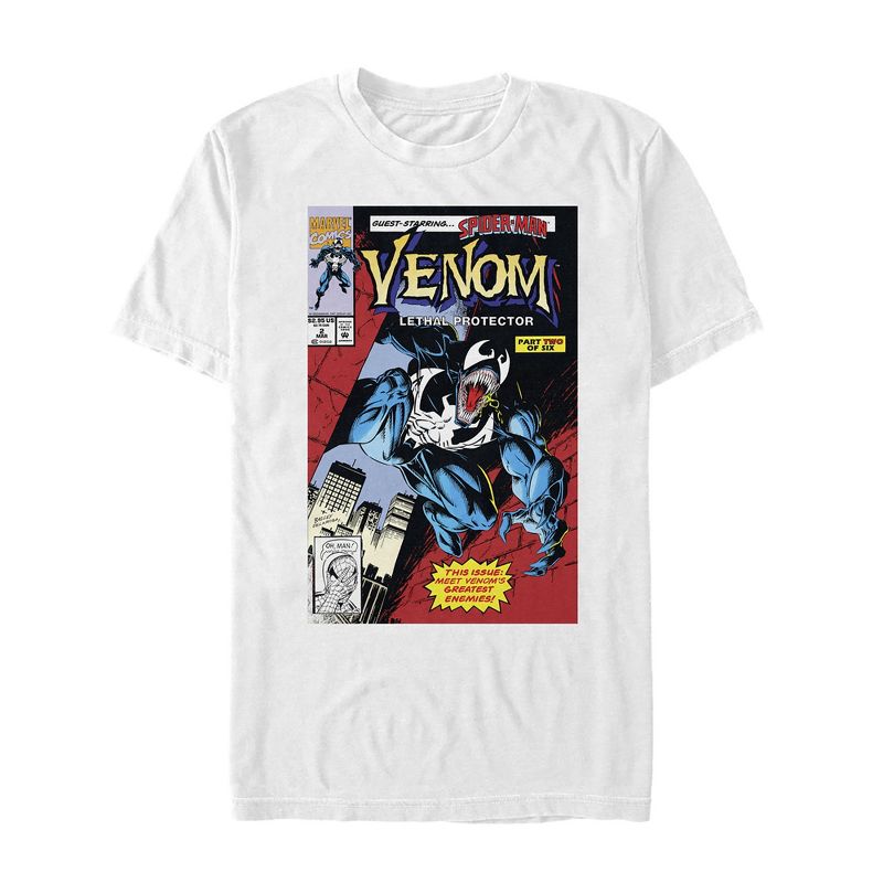 Men's Marvel Venom Lethal Protector Greatest Enemy T-Shirt, 1 of 5