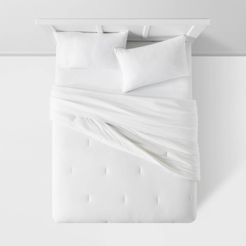 Jersey Solid Comforter - Room Essentials™, 4 of 6