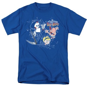 Billy & Mandy Splatter Cast Adult T-Shirt - 1 of 4