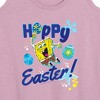 Women's - SpongeBob Squarepants - Hoppy Easter Graphic Racerback Tank - 2 of 4