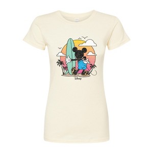 Women's - Disney - Mickey & Friends Fitted Graphic T-Shirt - 1 of 3