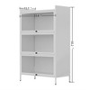 Sideboard Buffet Cabinet, Kitchen Buffet Storage Cabinet With 3 Sliding Door Minimalism Cupboard, Modern Coffee Bar Cabinet - 3 of 4