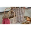 Wicker Storage Baskets – Set of Two Tall Oval Decorative Pieces by Kalalou - 3 of 3