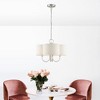 Livex Lighting Solstice 4 - Light Chandelier in  Brushed Nickel - 3 of 4