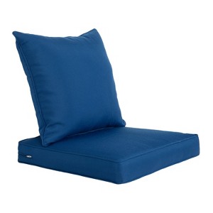 ARTPLAN Indoor/Outdoor All Weather Chair Cushions Set Deep Seat Back Pillows Outdoor Cushions for Patio Furniture - 1 of 4