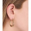 Filigree Hoop Earrings Fashionable Temperament Suitable for Women To Wear Popular Styles - 2 of 4