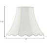 Cal Lighting Vertical Piped Scallop Bell - 2 of 2