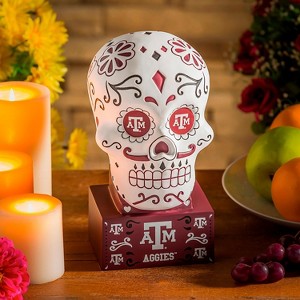 Evergreen Texas A&M, Sugar Skull Statue - 1 of 3