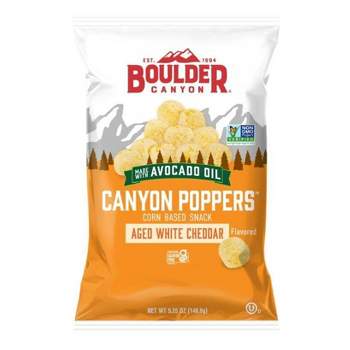 Boulder Canyon White Cheddar Canyon Poppers - 5.25oz