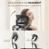 Ergonomic Office Chair,High Back Mesh Desk Chair with Adjustable Headrest,Swivel Computer Gaming Task Chair with Rolling Wheels for Home,Office - 4 of 4