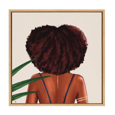 22" x 22" Sylvie Whatever You Want Framed Wall Canvas by Mary Joak - Kate & Laurel All Things Decor