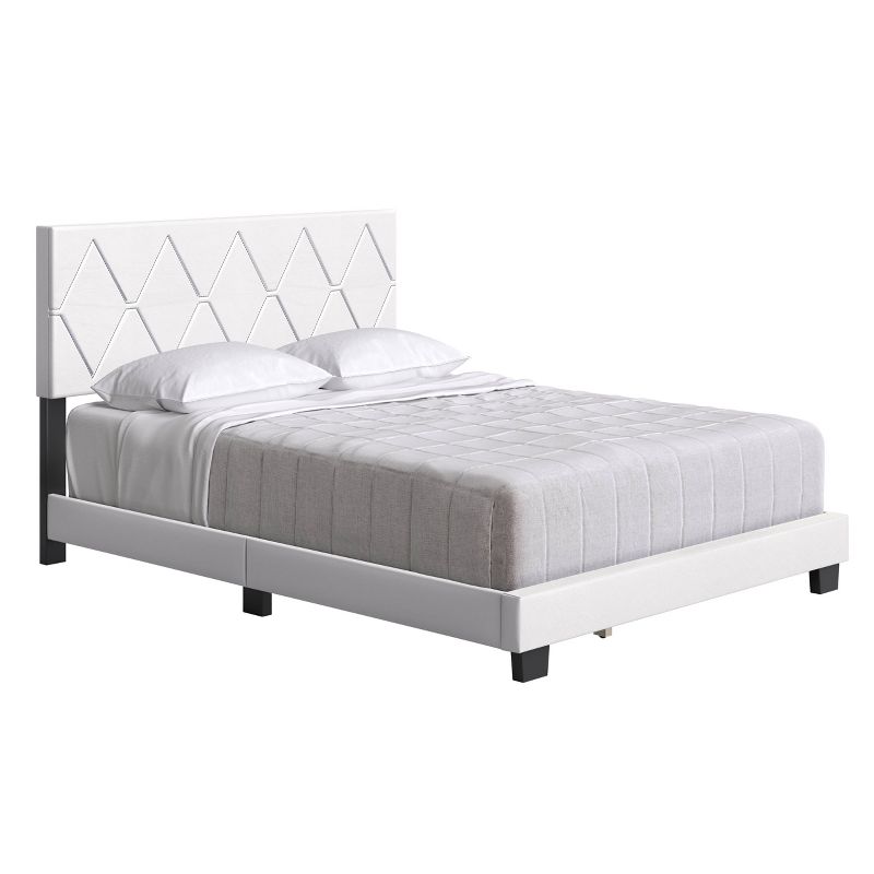 Darcy Diamond Stitched Upholstered Bed - Eco Dream, 6 of 12