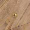 Aldape 2 Drawer Cabinet Natural - Christopher Knight Home: Mid-Century Modern Mango Wood Storage - 4 of 4