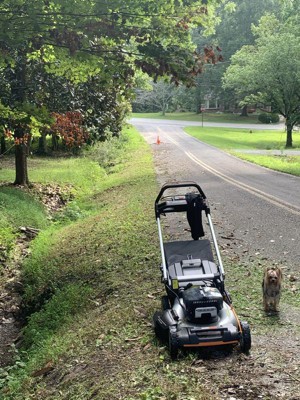 Worx Nitro Wg753 40v Power Share Pro 21 Cordless Self-propelled Lawn Mower  : Target