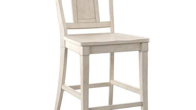Set of 2 24" South Hill Panelled Back Counter Chair - Inspire Q, 2 of 10, play video