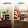 REGALWOVEN Digital Dimmable USB Charger Corded Electric Alarm Clock 3.5"Lx 1.0"Wx 4.7"H 1 Pc - 4 of 4