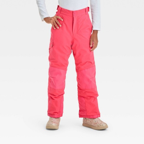 All in Motion Girl's Sport Snow Pants w/ 3M™ Thinsulate Insulation- Dark factory Pink