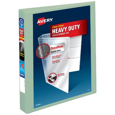 Avery 1" Heavy Duty View Ring Binder - Sage