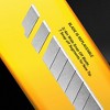 MotoProducts 10 Bulk 6" Box Cutters Yellow with Snap-Off Blades and Safety Locks - 4 of 4