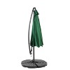 CAVINAS Pool Umbrellas Outdoor Double Sided Rectangular Beach Chair Umbrella for Garden (Base Sold Separately) - 3 of 4