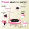 UNISOAR 36 Inch Indoor Trampoline for Kids Toddler Trampoline with Upgraded 2.0mm Steel Pipe and Handlebar - Mini Indoor Trampoline for Kids Age 3 Up - 2 of 4