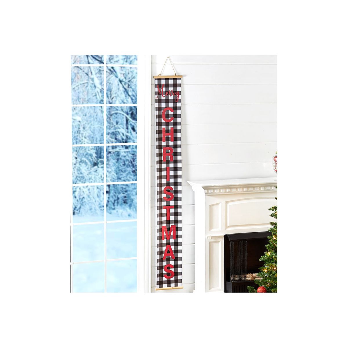 The Lakeside Collection Plaid Holiday Decor - - thumbnail 9