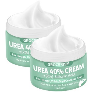 Grocerism 40% Urea Cream & 2% Salicylic Acid Cream - Intensive Repair for Dry Skin & Calluses - Hand & Foot Cream - 1 of 4