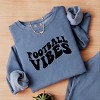 Simply Sage Market Retro Football Vibes Lightweight Garment Dyed Sweatshirt - 3 of 4
