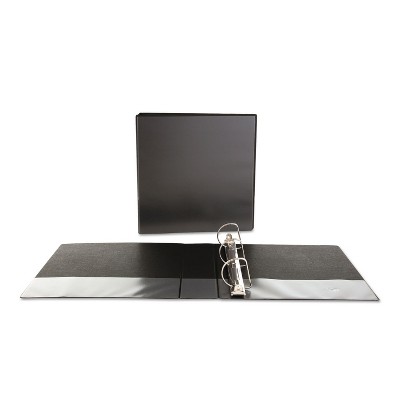 UNIVERSAL Slant-Ring Economy View Binder 2" Capacity Black 20745