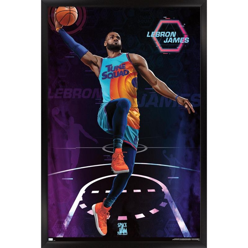 Trends International Space Jam: A New Legacy - LeBron James Framed Wall Poster Prints, 1 of 7