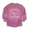 Simply Sage Market Women's Vintage Grand Canyon National Park Long Sleeve Garment Dyed Tee - image 3 of 4