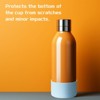 Unique Bargains Silicone Anti-Slip Protective Reusable Water Bottle Boot 2 Pcs - 4 of 4