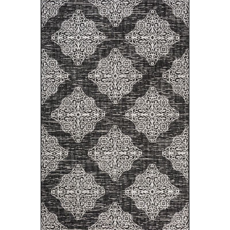 Tuscany Ornate Medallions Indoor/Outdoor Area Rug  - JONATHAN Y, 2 of 13