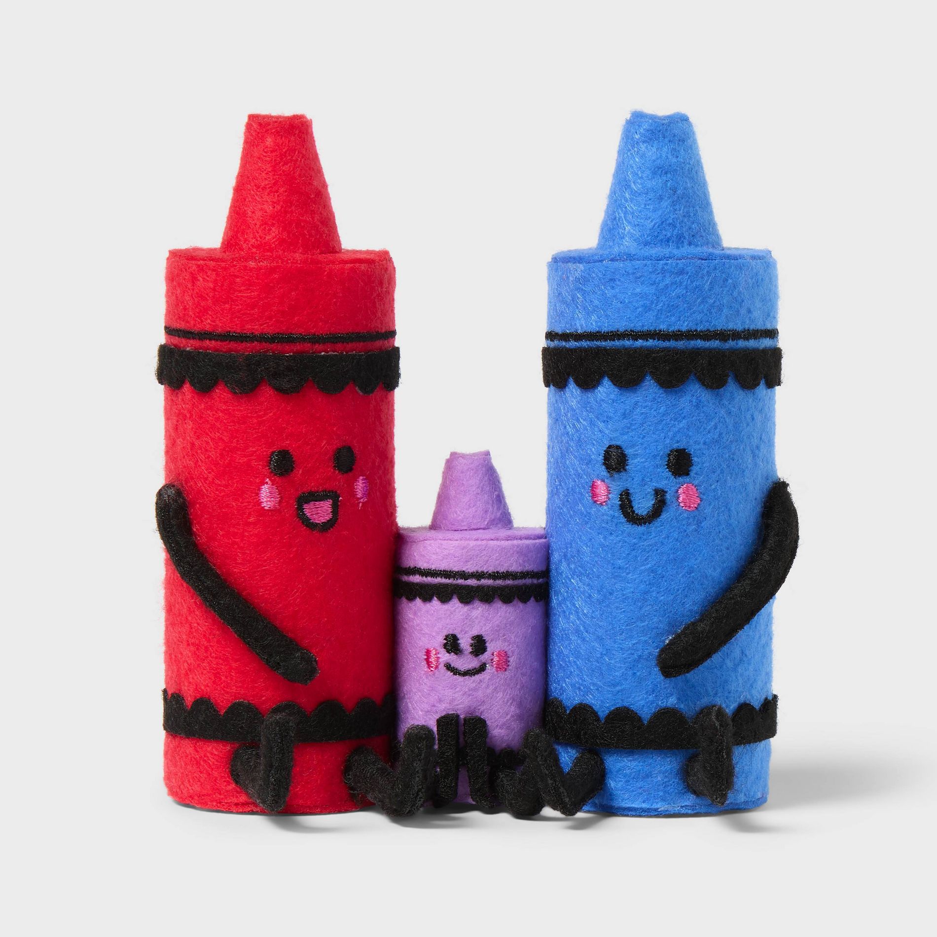 Valentine's Day Soft Fabric Duos Crayon Family - Spritz™