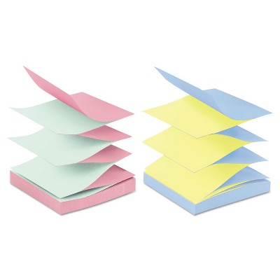 Post-it Original Pop-up Refill Alternating Marseille Colors 3 x 3 100-Sheet 12/Pack R330UALT