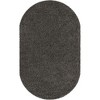 Unique Loom Solid Shag Solid Indoor Woven Area Rug - 2 of 4