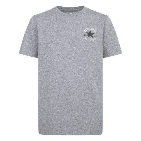 Converse® Boys' Short Sleeve Graphic T-Shirt - Heather Gray - image 1 of 4