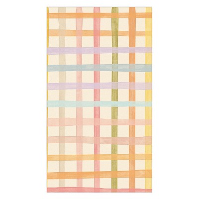 Gigi Rosado Pastel Plaid Tablecloth - Deny Designs