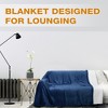 Tirrinia Fleece Wearable Blanket Super Soft Comfy Plush Fleece  for Women Men Throw Wrap Cover Indoors or Outdoors , 55''x 80'' - 4 of 4