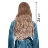 Alilang 28-Inch Long Ombre Wavy Synthetic Wig with Middle Part and Heat-Resistant Natural Waves for Women Daily and Event Use - 4 of 4