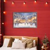 Stupell Industries Ice Skating Under The Lights Floating Frame Canvas Art - 3 of 4